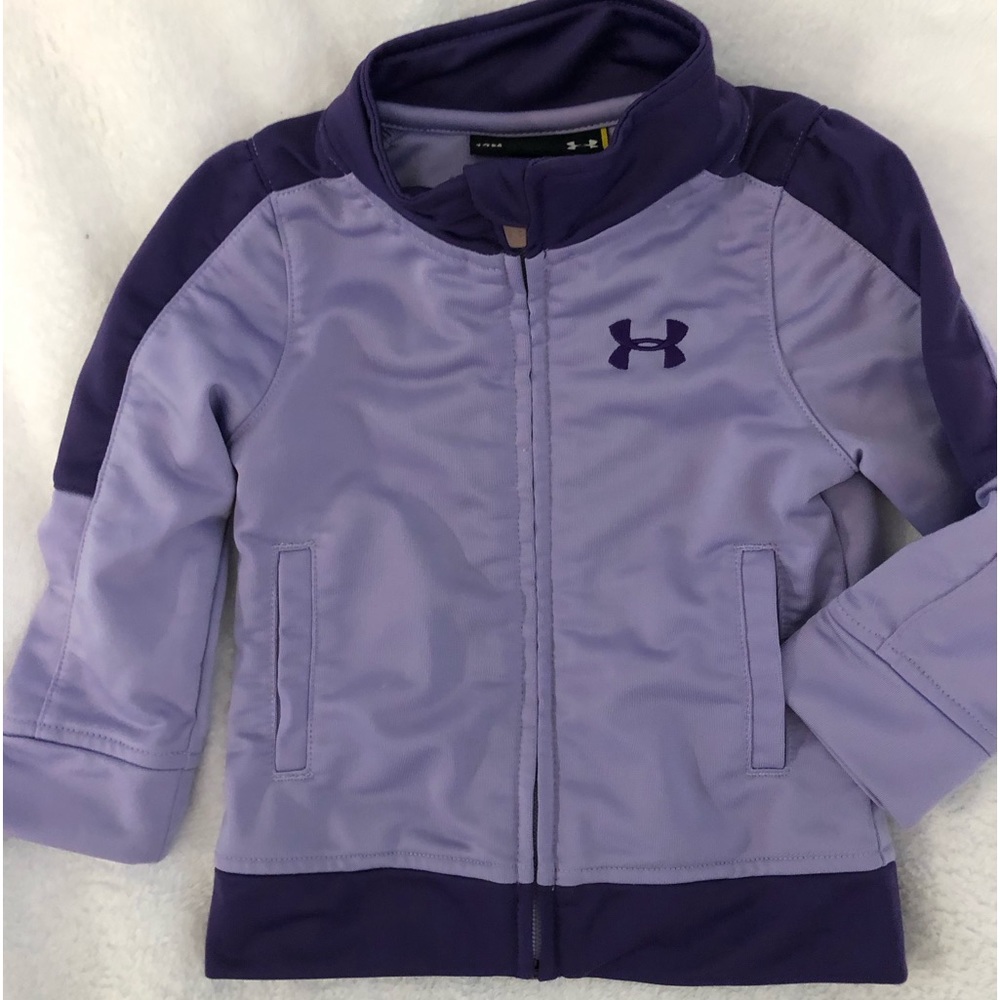 SWEET Under Armour Jacket - Windbreaker - Track Baby Girl Size 12 Months EXC